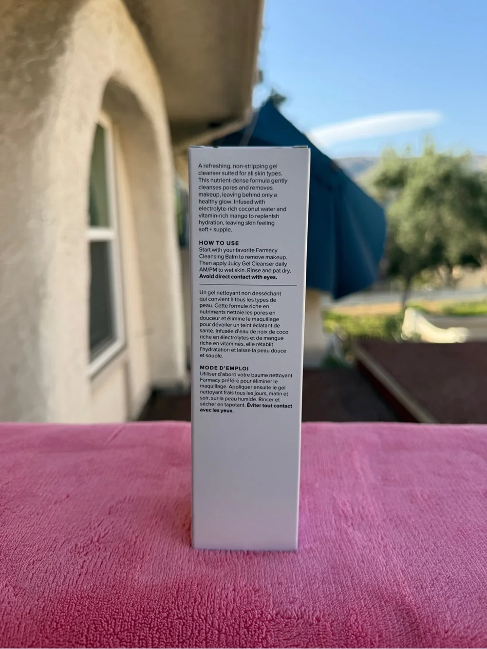 Farmacy Green Clean Juicy Gel Cleanser 200mL 6.8 oz Moringa Coconut Water NEW